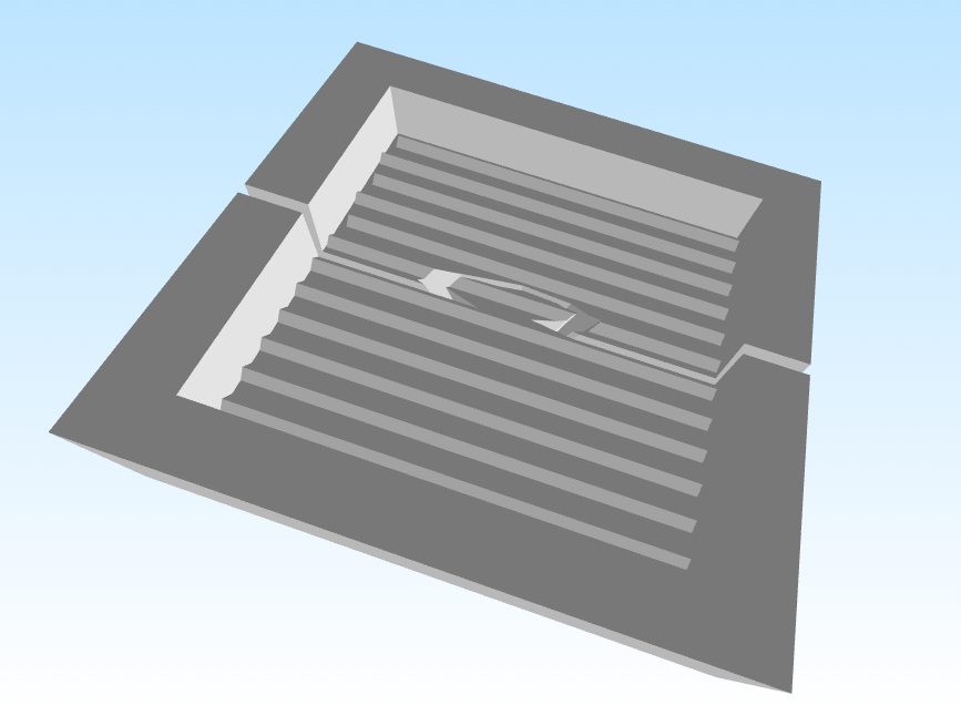 Easy 2-piece soap mold