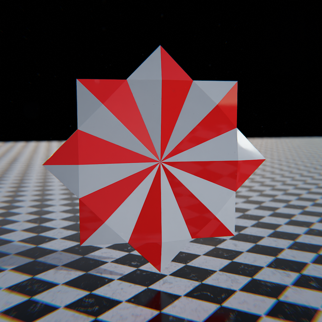 Geometric Puzzle Triangles