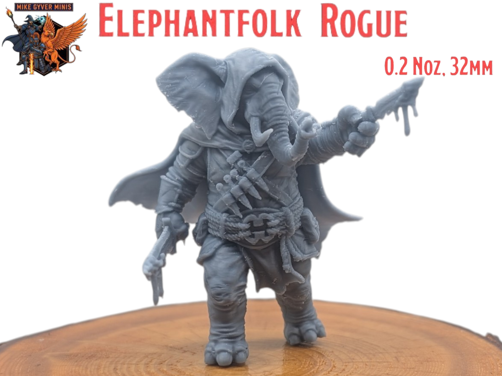 Elephantfolk Rogue - MGM Print-Ready Mini