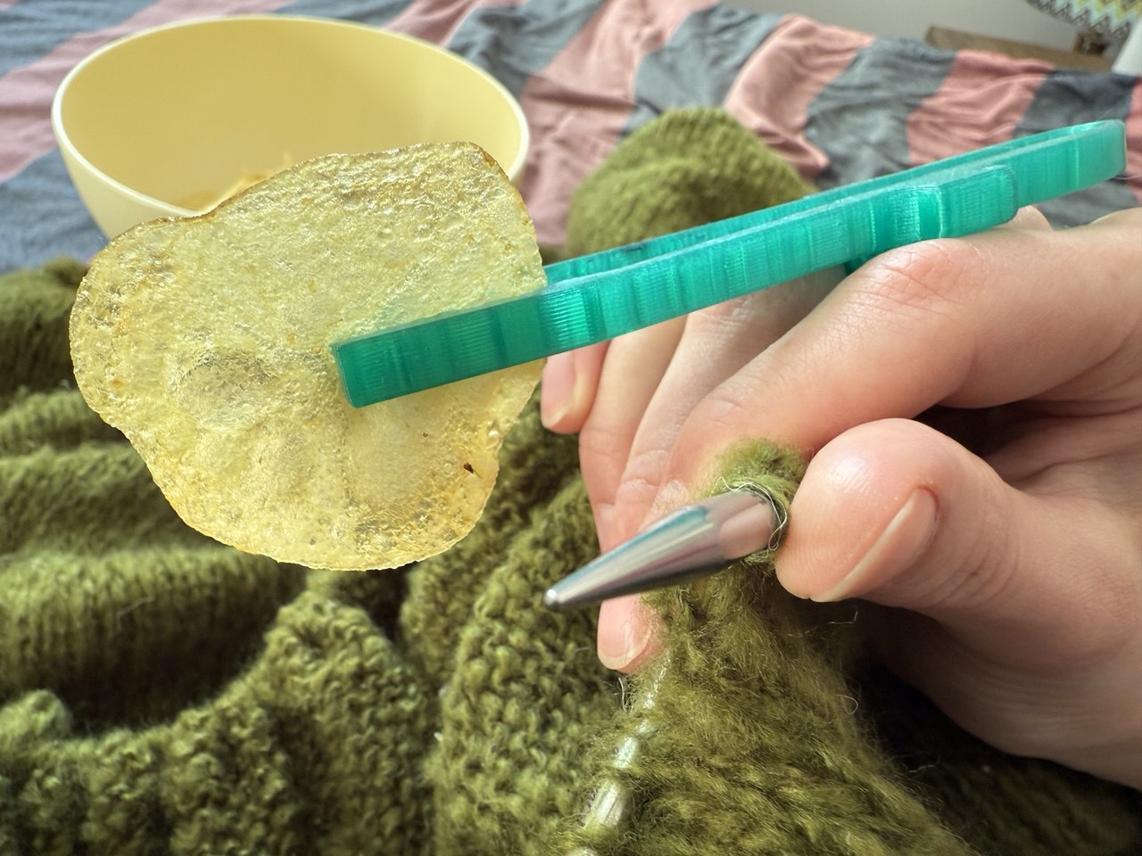 Extremely Comfortable Finger Chopsticks