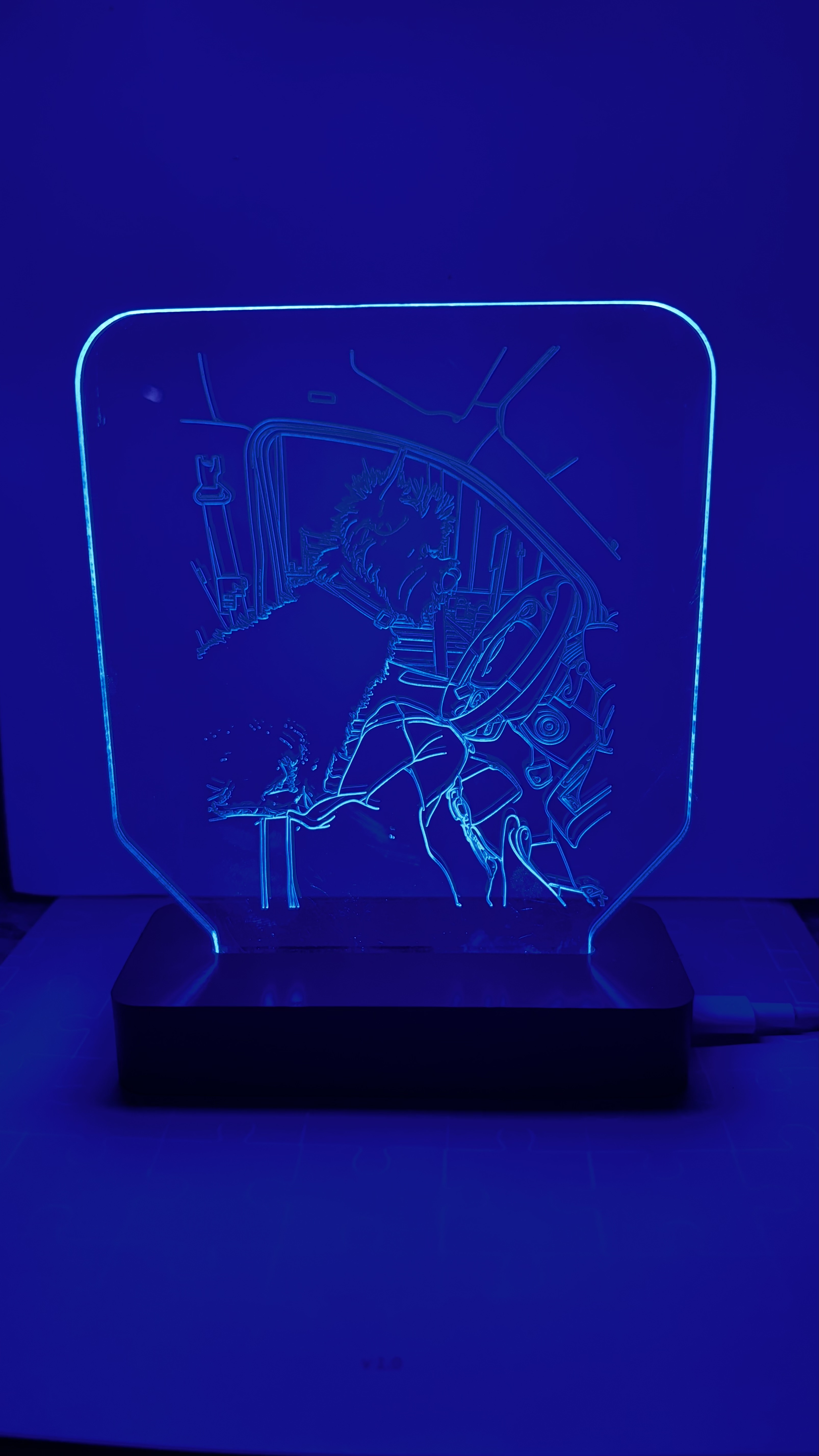 Carvera led acrylic blank