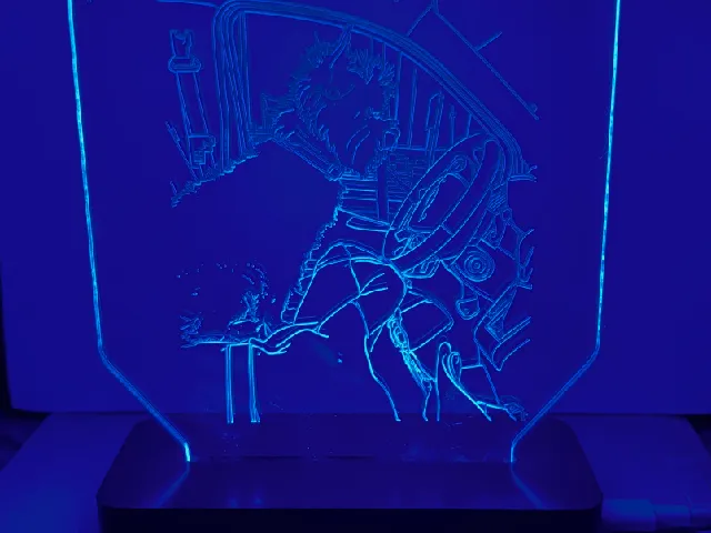 Carvera led acrylic blank