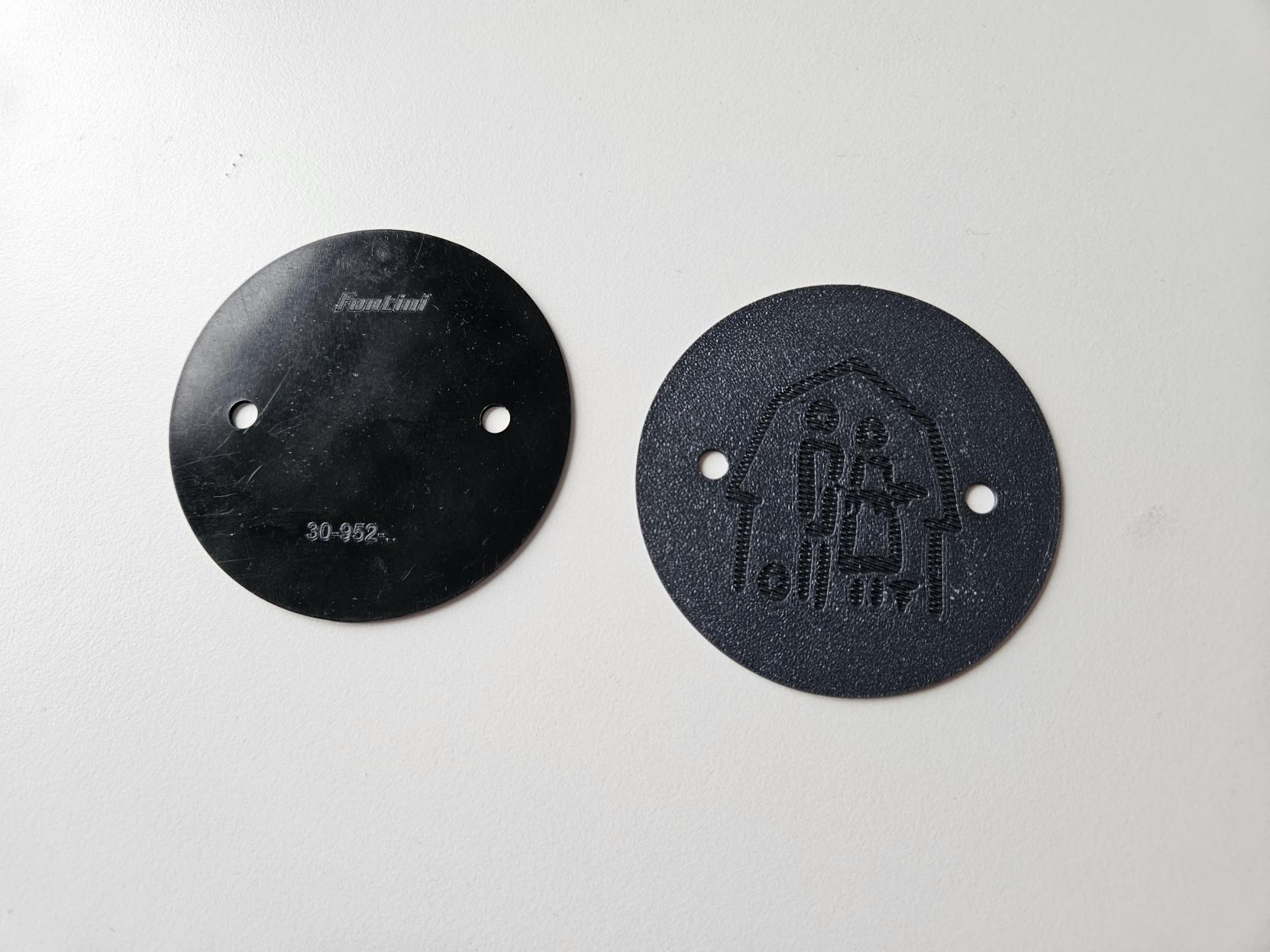 Insulating Base Plate Replacement for Fontini Switches & Sockets