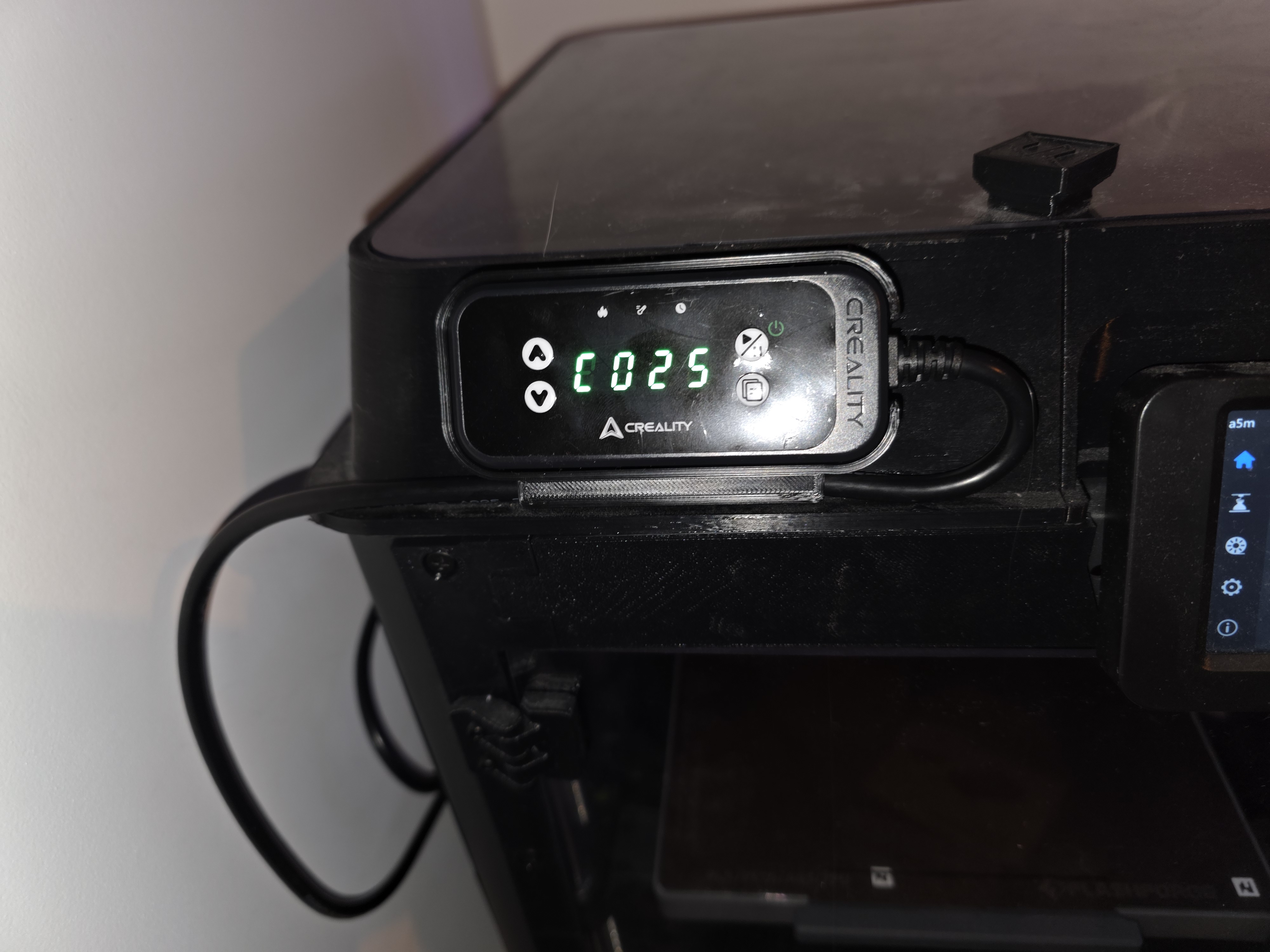 Creality chamber heater remote mount