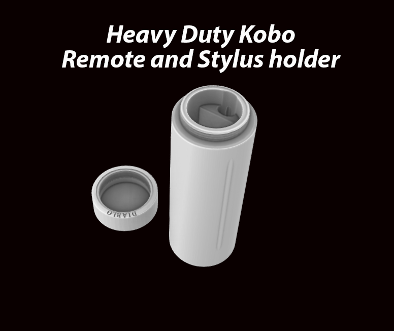 Heavy Duty Kobo Remote control and Stylus holder