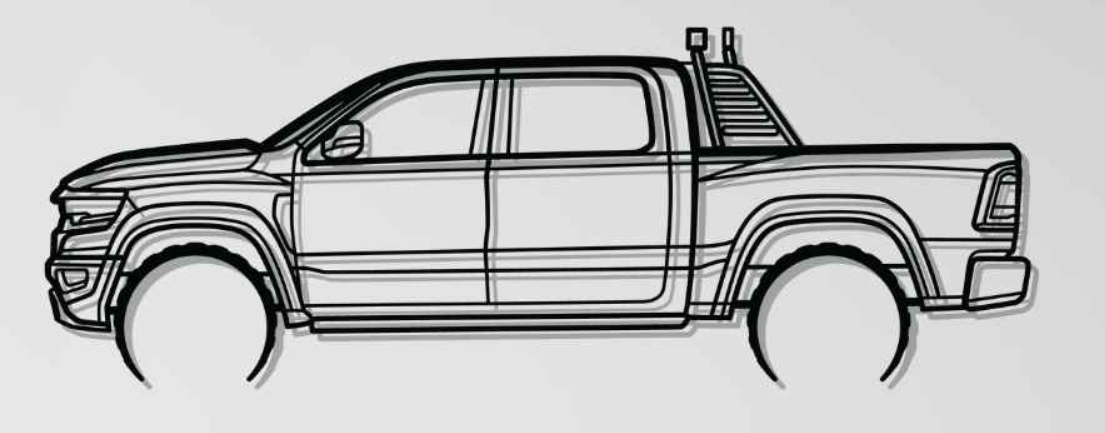 Dodge RAM TRX 2022 Wall Art