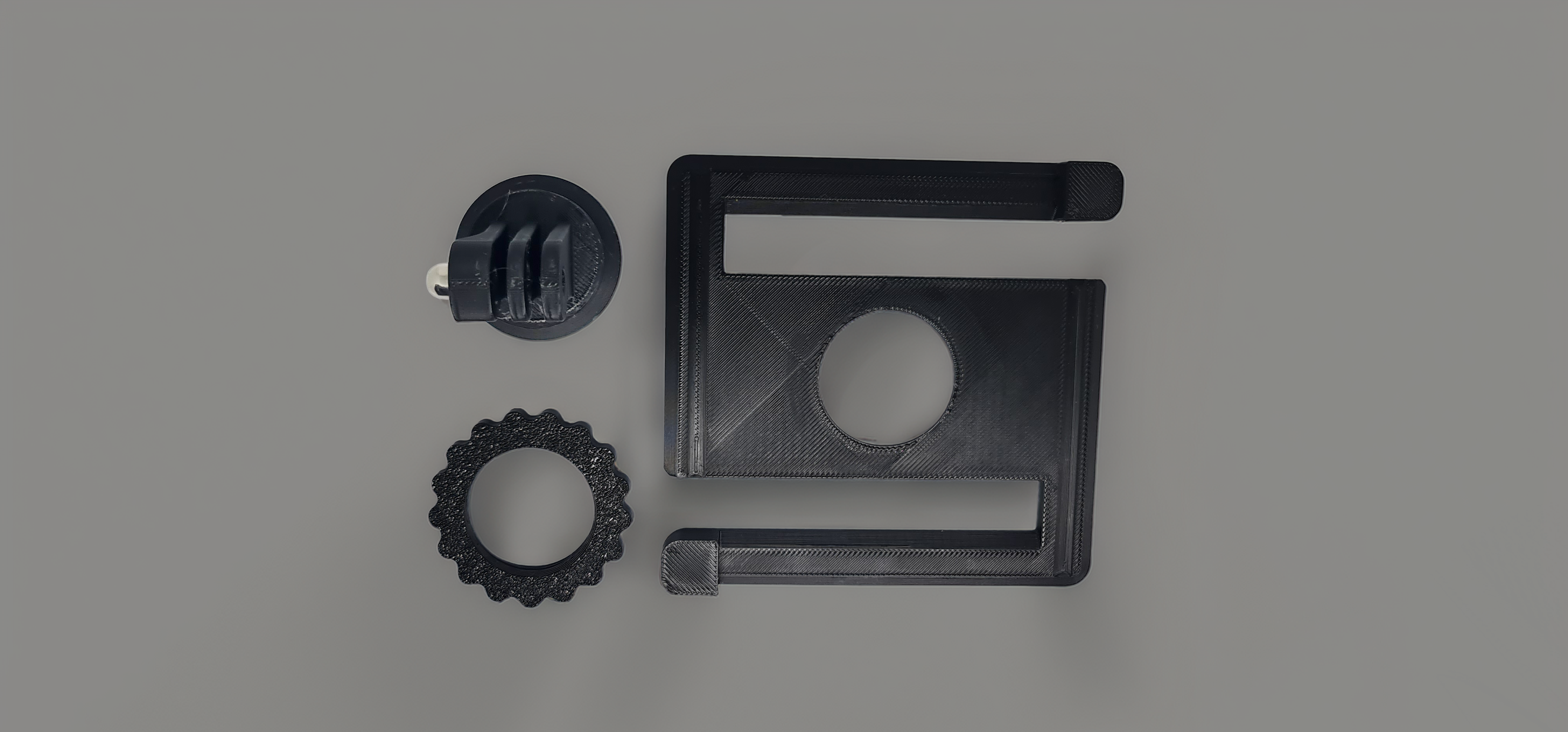 Miniatura 3 do modelo 3D Rotating Backpack Clip for Action Camera