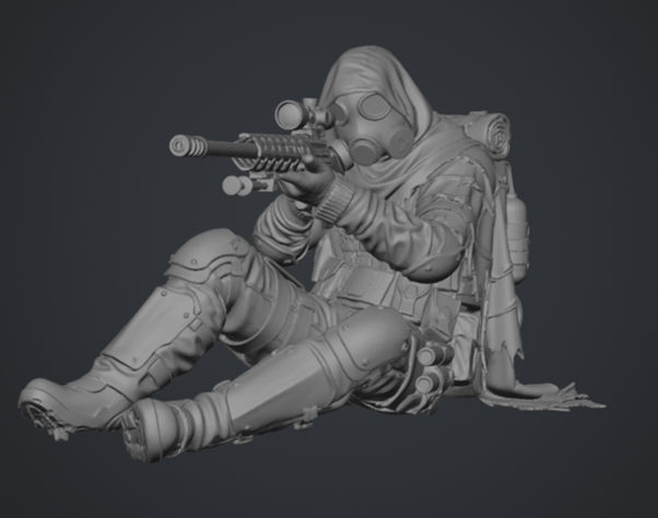 Grimdark Wasteland Sniper 3