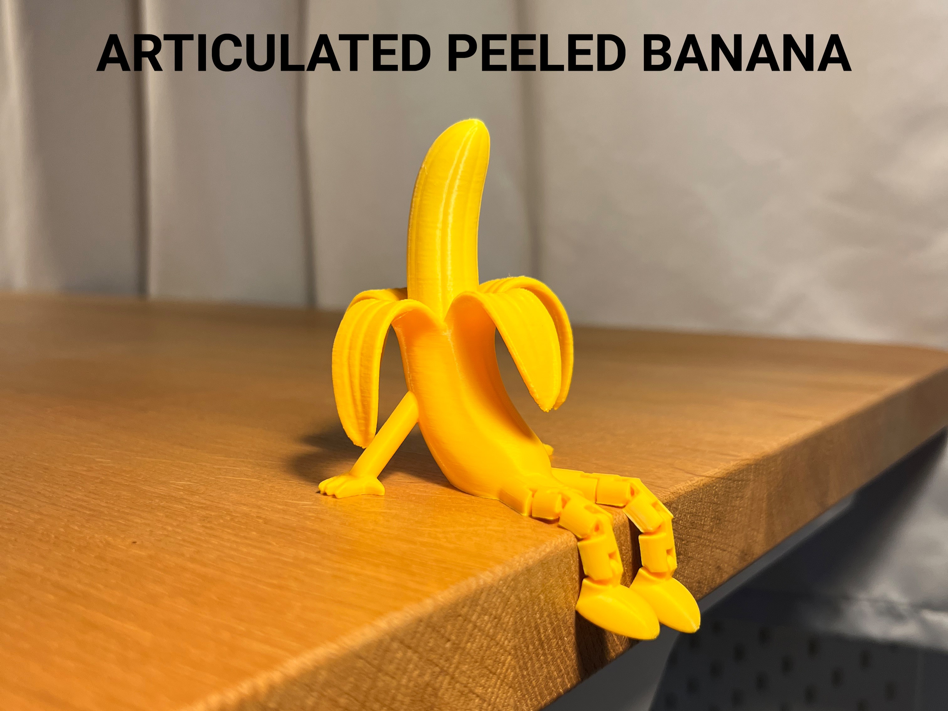 Articulated Peeled Banana Buddy