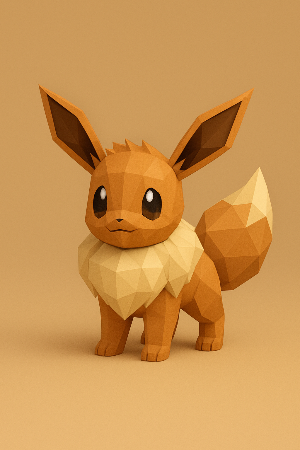 Eevee – Low Poly 3D Model