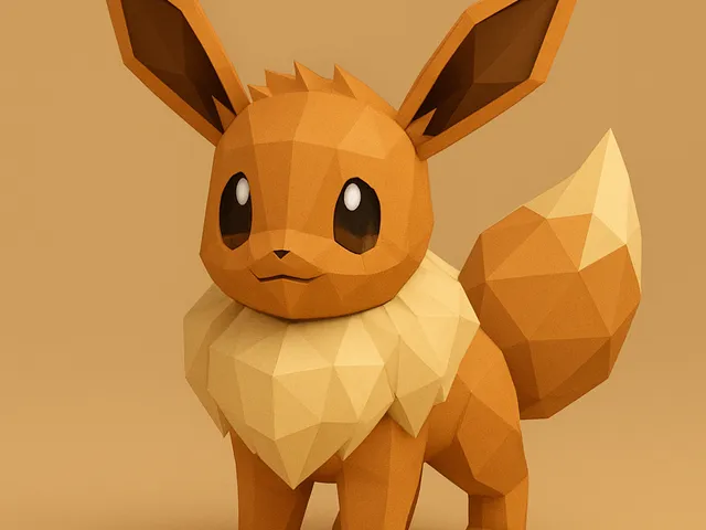 Eevee – Low Poly 3D Model