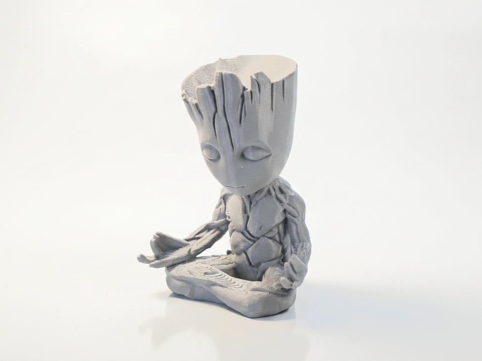 Meditating Groot Figurine Marvel 3D Printable