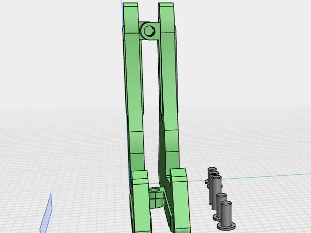 Foldable electric guitar stand