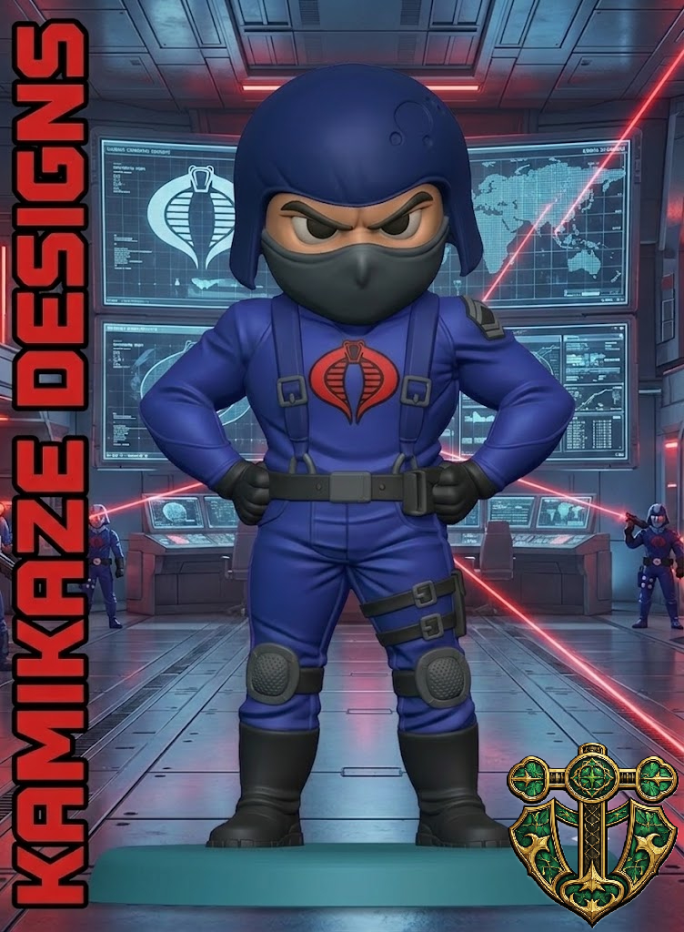 Cobra Trooper Inspired Chibi