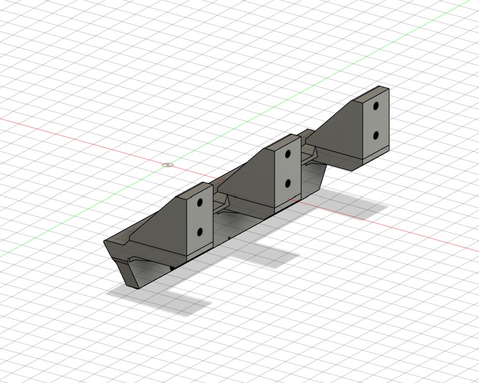 CoPrint CX-1 Extruder braket for Ender 3 V3 Plus with LED bar - Quick swap version — miniatura 11