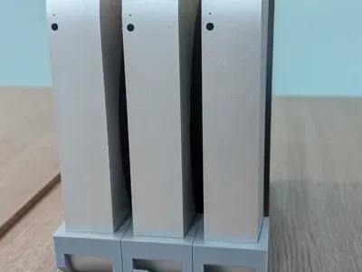 Reupload of Infinite Chainable Mac Mini Cluster Stand
