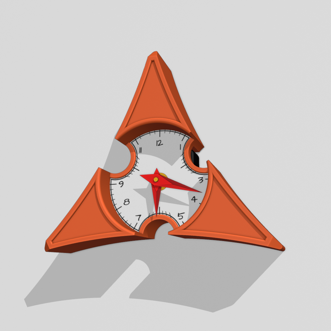 Drafting Scale Clock