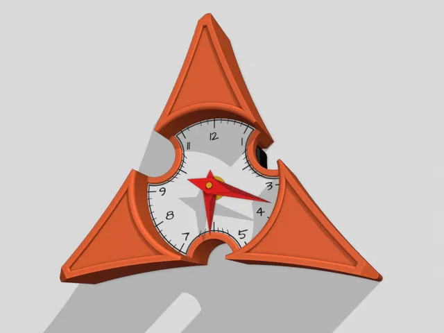 Drafting Scale Clock