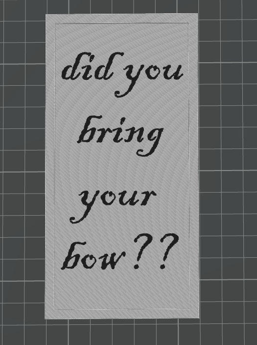 Archery sign