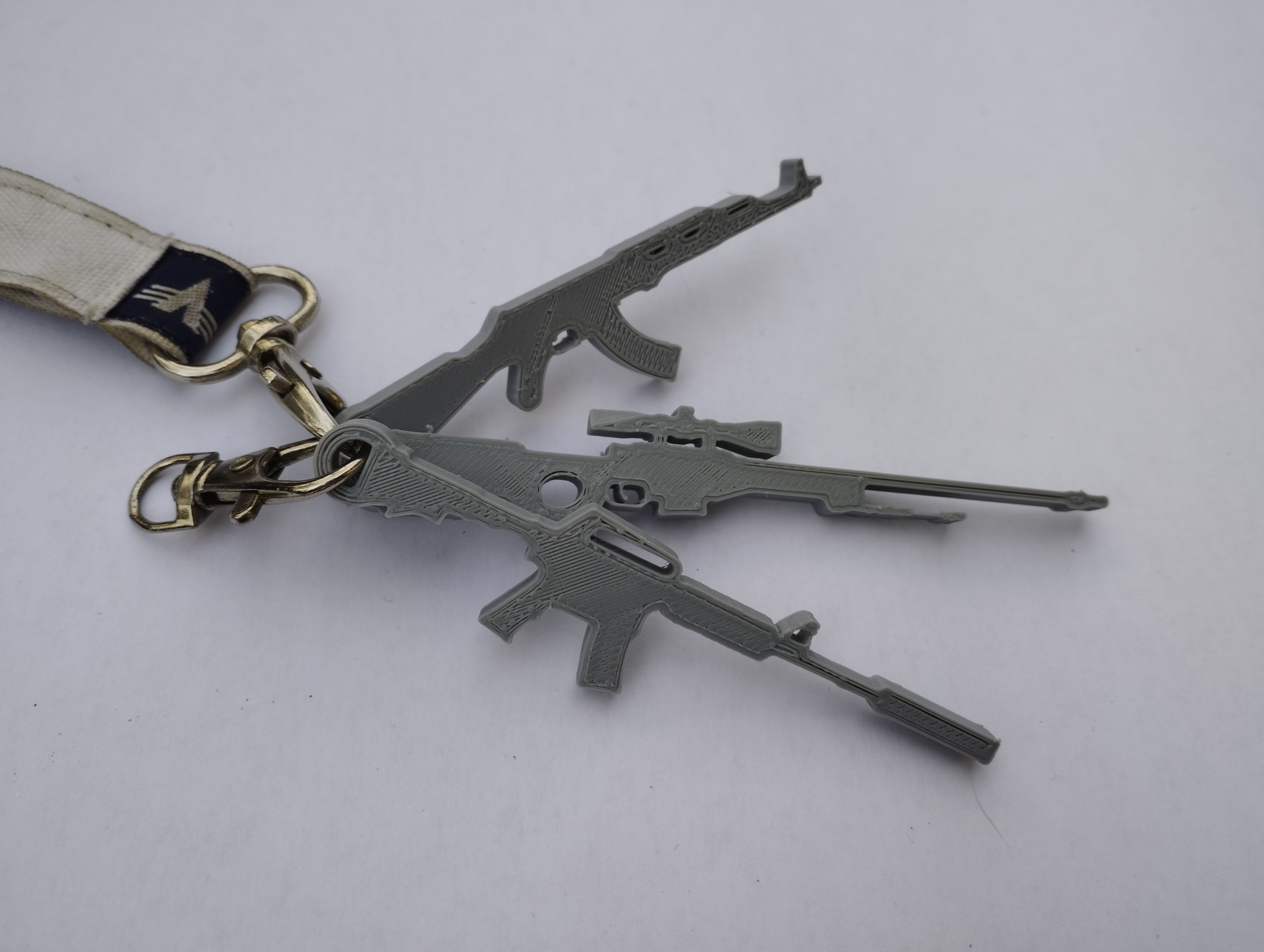 Weapons from CS:GO/CS2 keychains