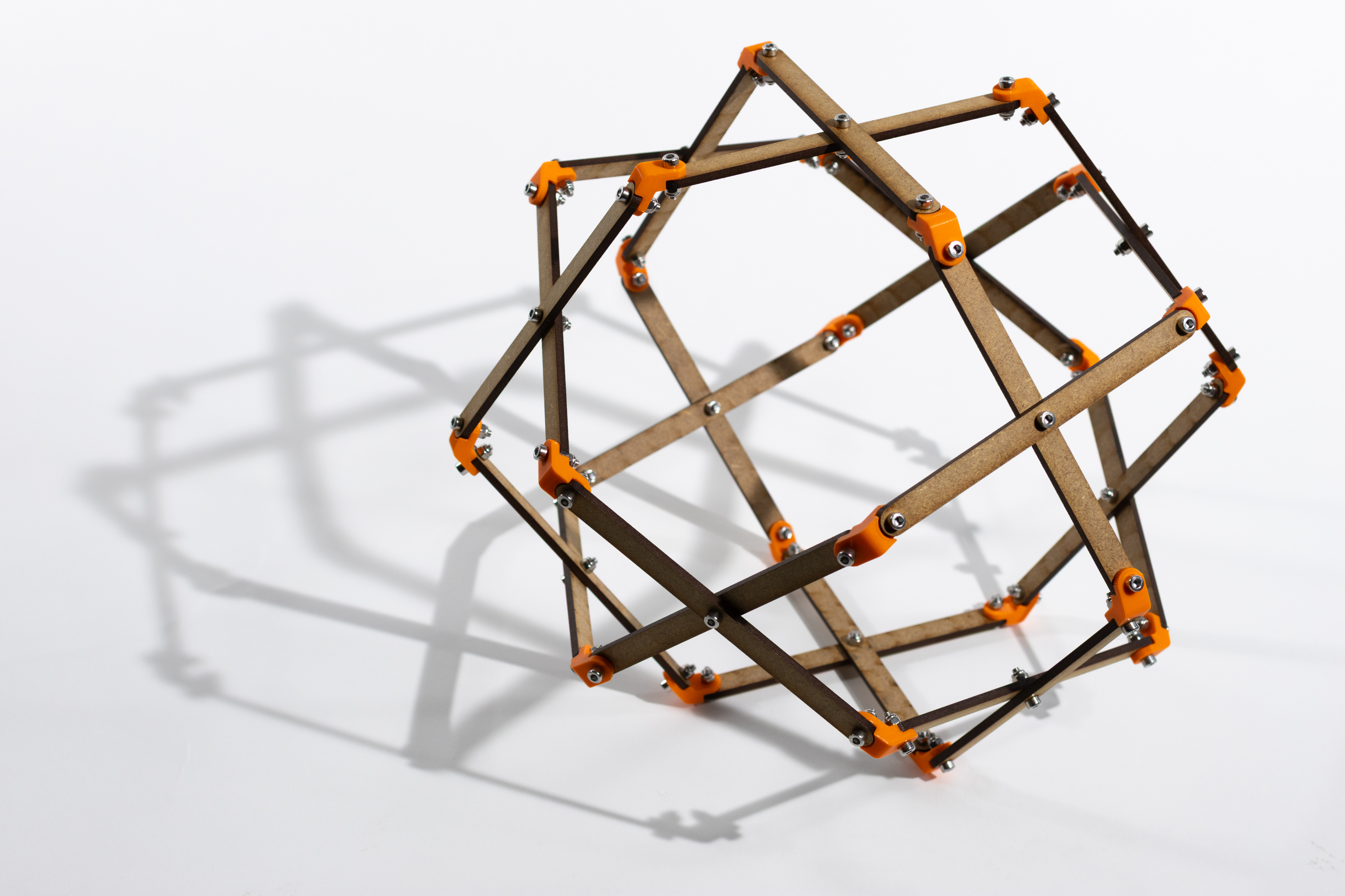 Transforming cube/octahedron linkage — miniatura 2