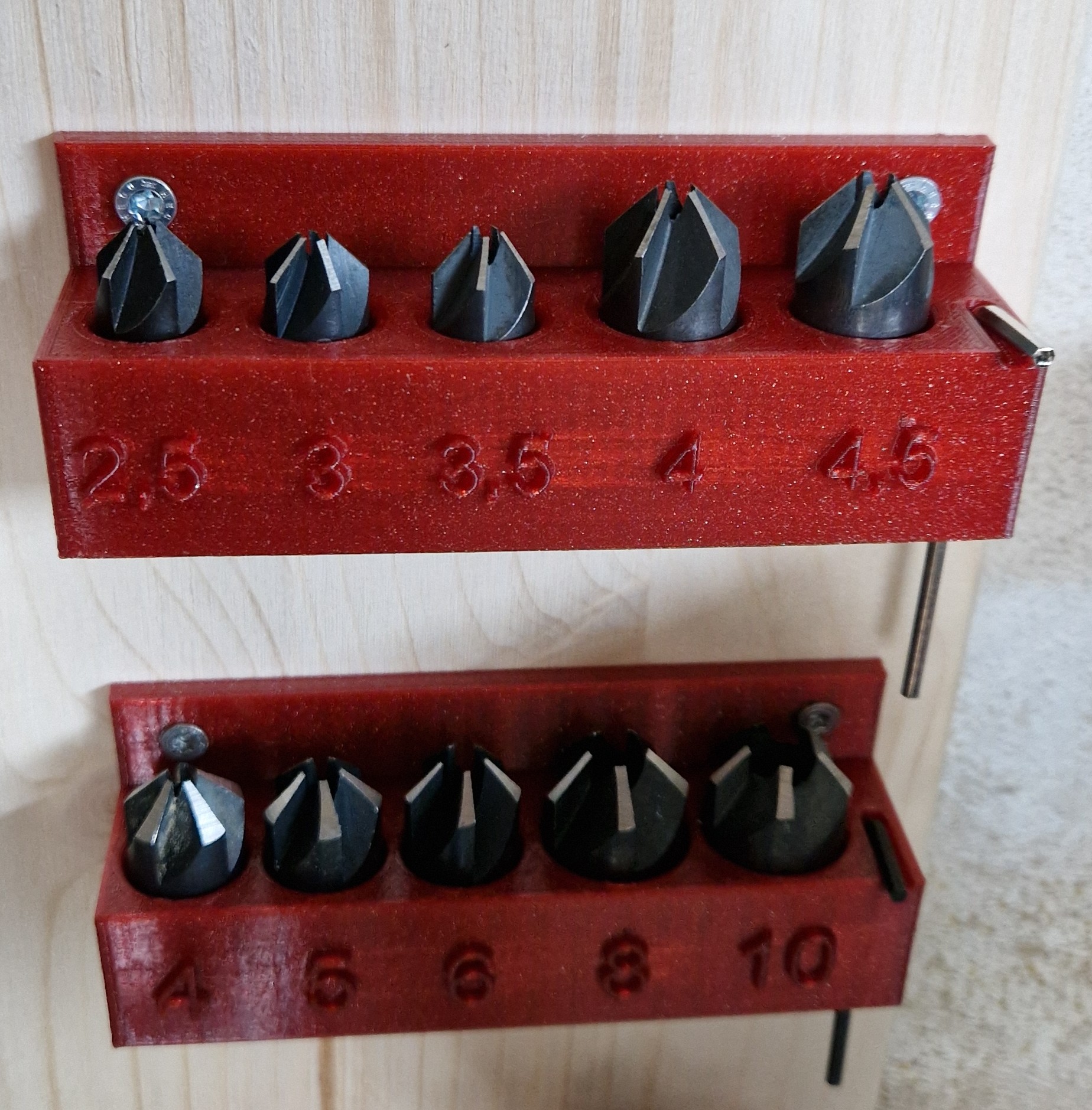 ENT Countsink Set Wallmount