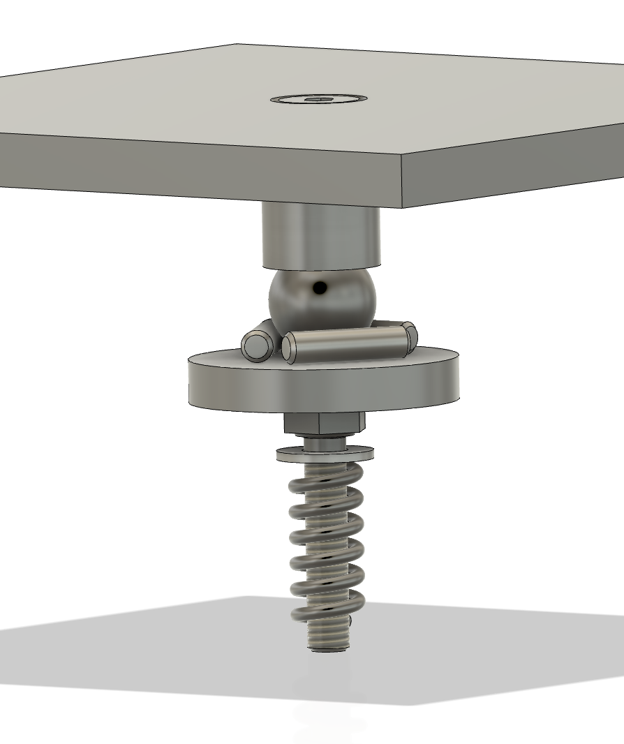 K2 Plus Kinematic Style Bed Mount