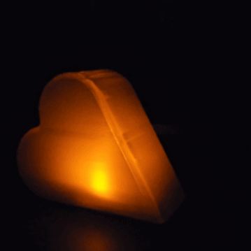 Tealight Illuminated Heart