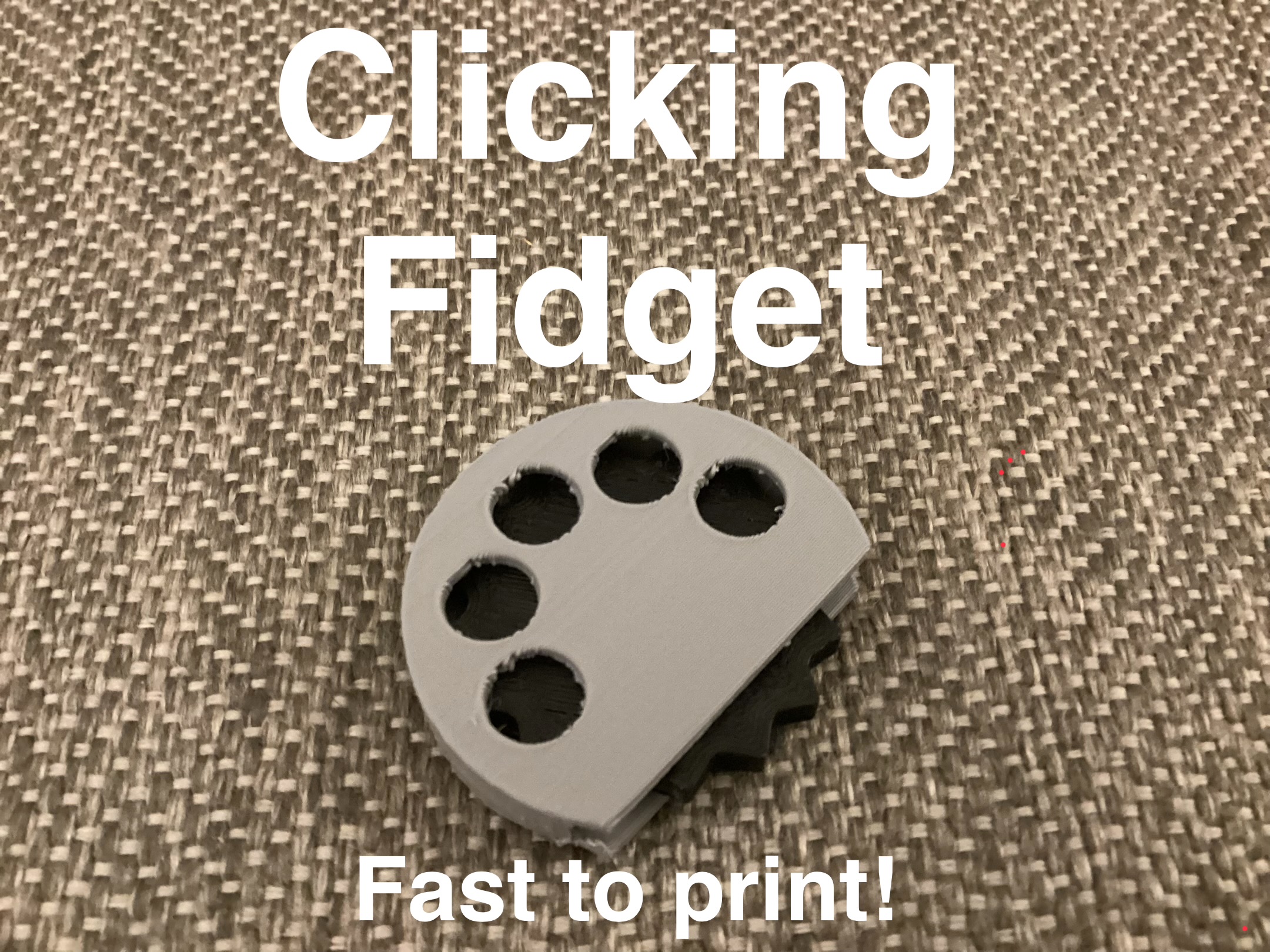 Clicking Fidget Toy