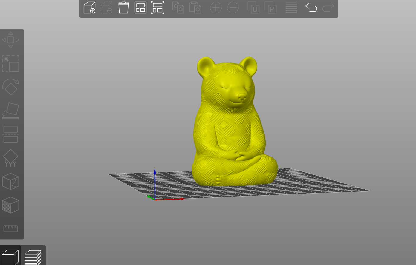Zen Bear Diamond Texture — miniatura 3