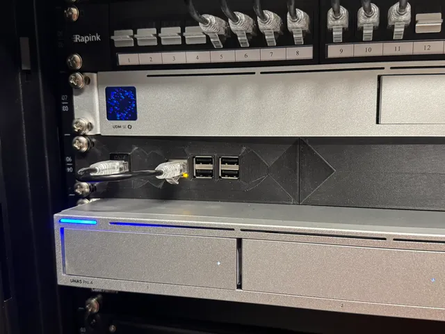 Rack bracket for PI HomeBridge