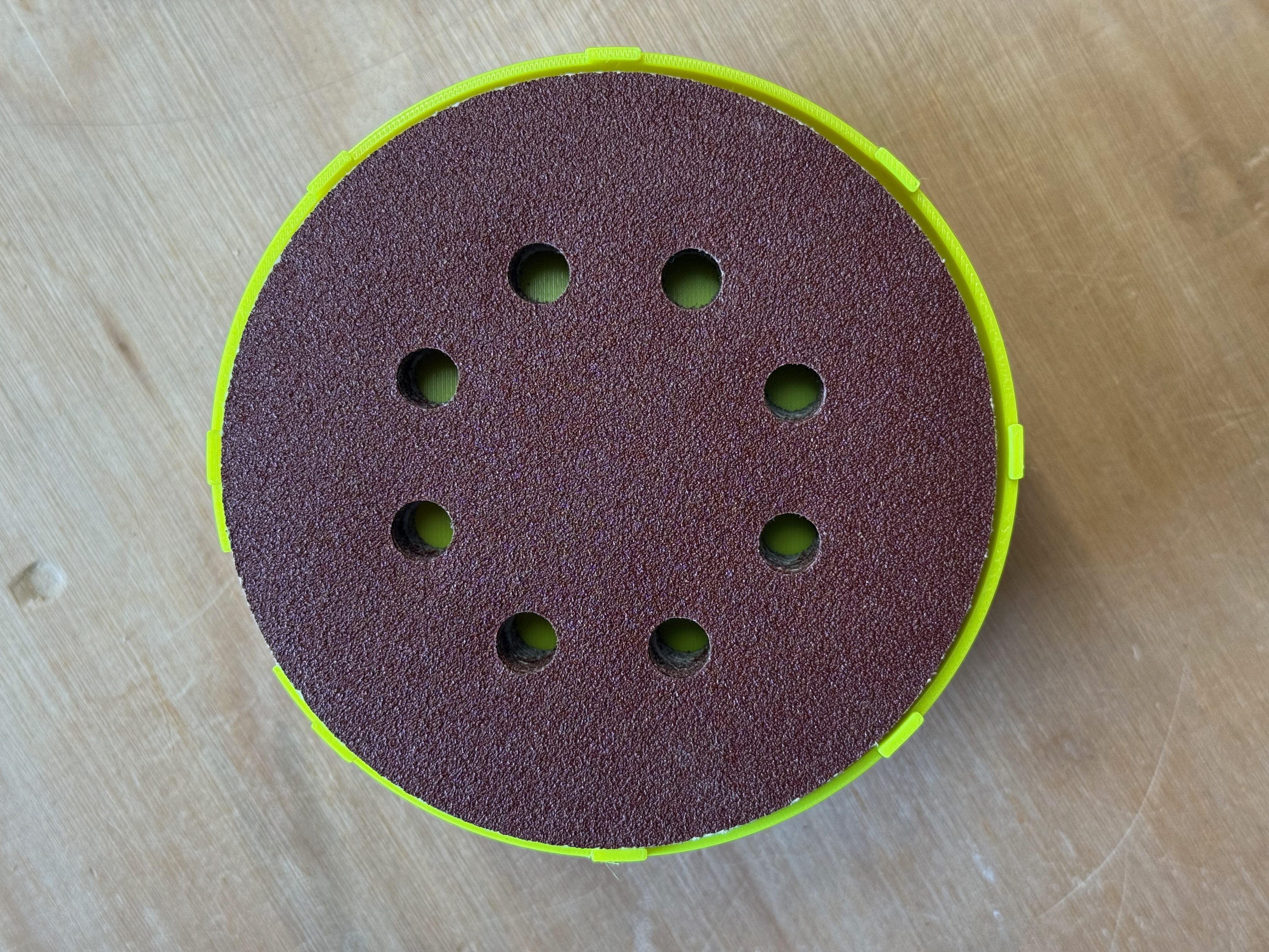 Miniatura 4 do modelo 3D Random Orbit Sander Disc Stackable Storage Tray