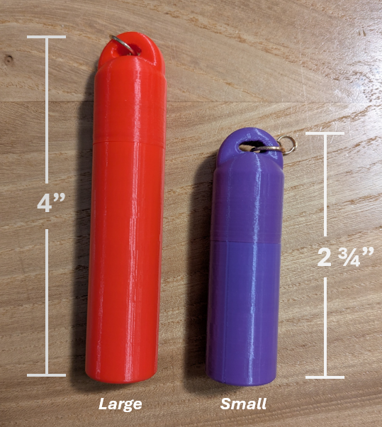 Miniatura 3 do modelo 3D Key Ring Darning Needle Case