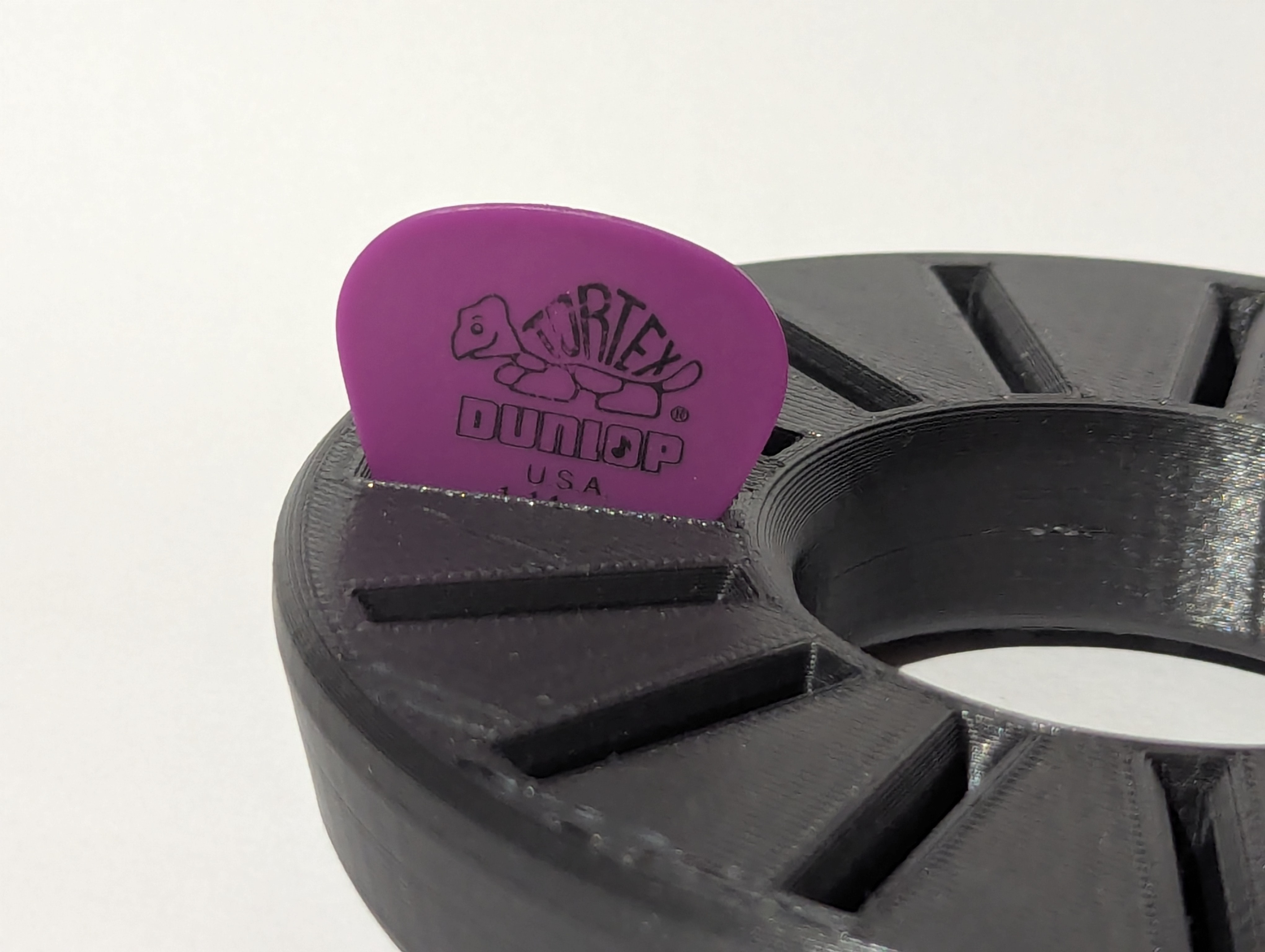Circular guitar pick holder — miniatura 2