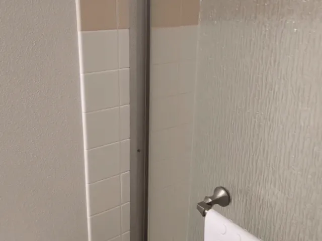 Soft Bumper for Sliding Glass Shower Door