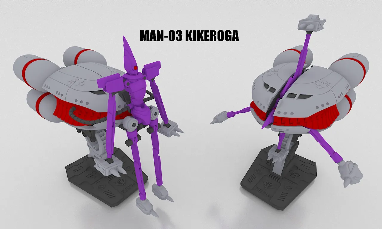 MAN 03 KIKEROGA by KAIEI 3D | Download STL model | Printables.com