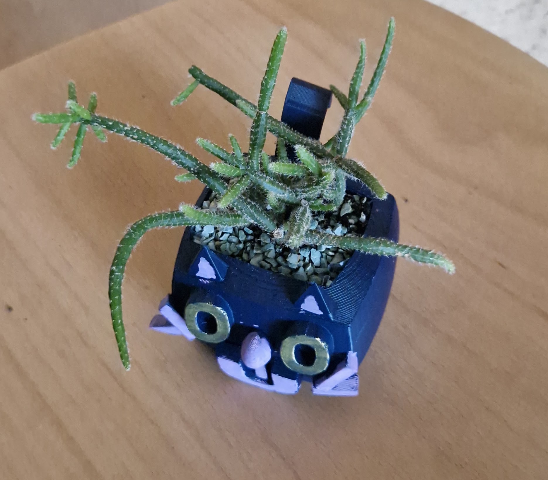 Miniatura 4 do modelo 3D Cute Cat Planter