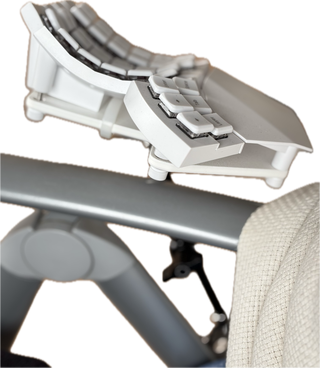 glove80 keyboard mount — miniatura 2