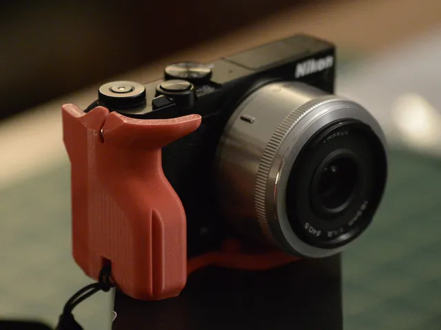 Grip + Tripod Plate for Nikon 1 J5 [UPDATED 4 15 26]