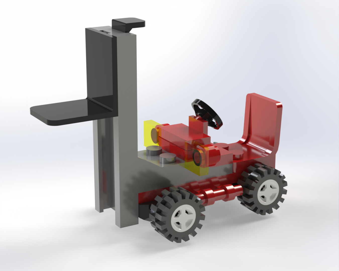 Huge Building block Forklift
