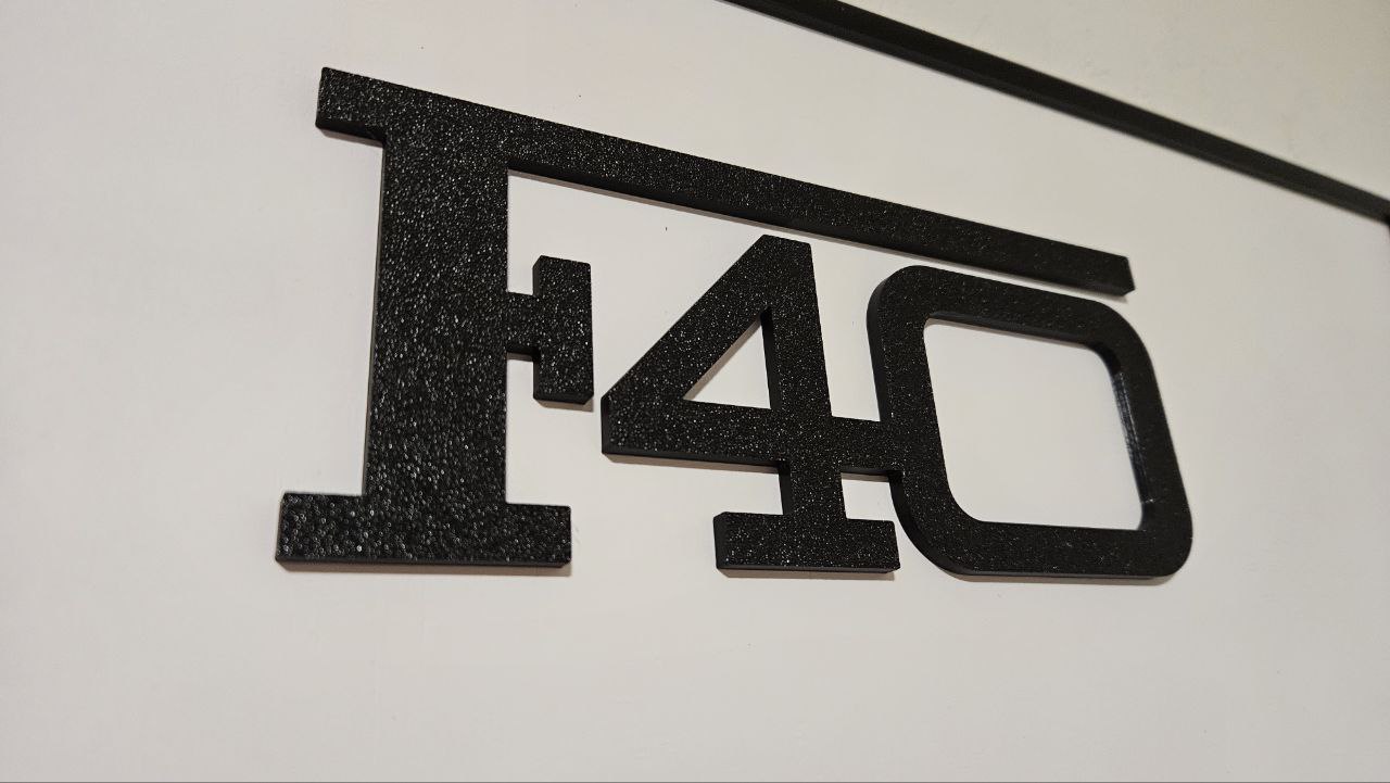 Ferrari F40 Logo