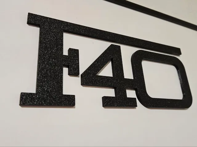 Ferrari F40 Logo