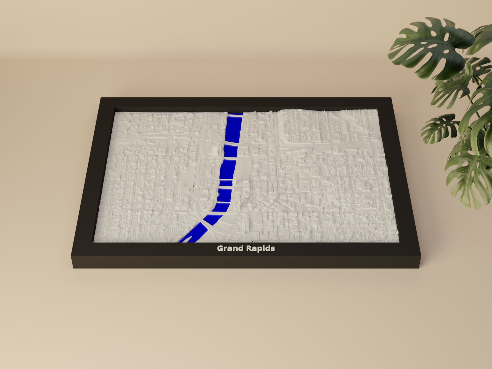Grand Rapids, United States - 3D Miniature