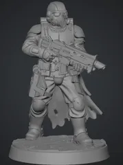 Tabletop Trooper Warrior