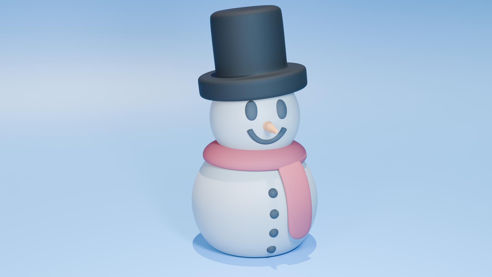 Cute Snow Man