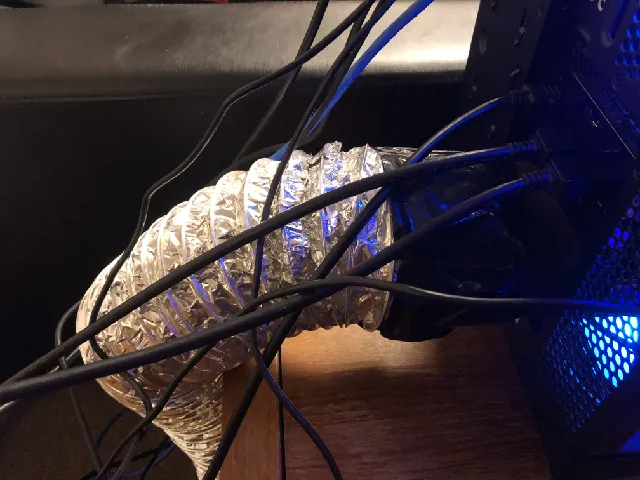 Nvidia Tesla 4in Fan Duct (Rear)