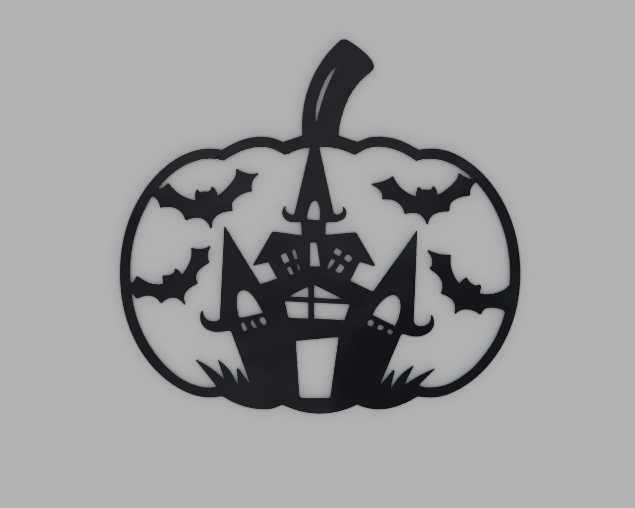 Haunted Castle Pumpkin