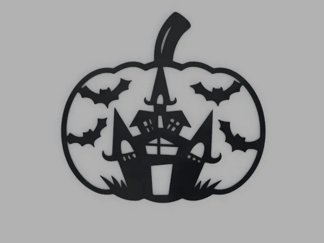 Haunted Castle Pumpkin