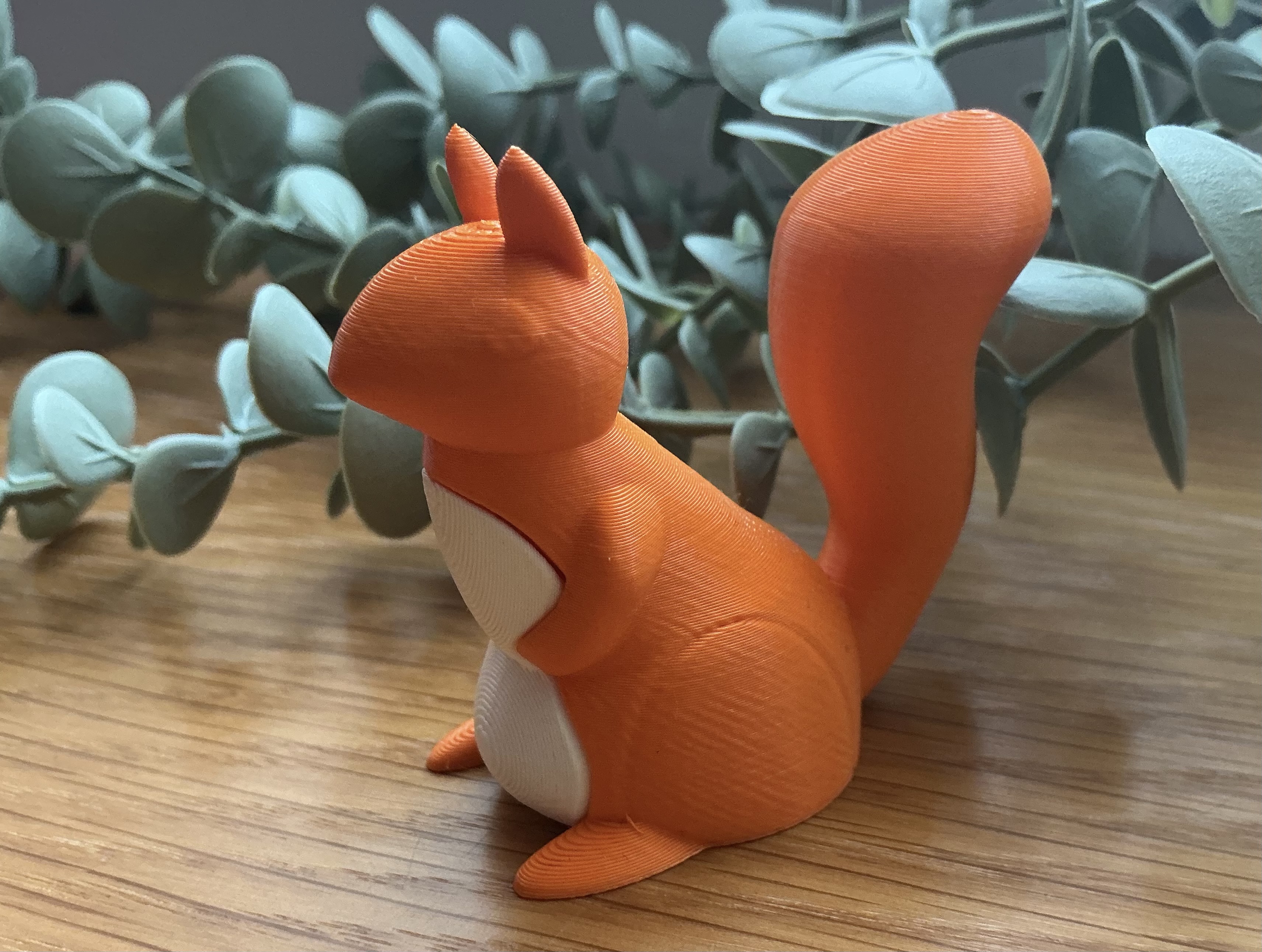 Cute Squirrel - No MMU/AMS needed - No supports