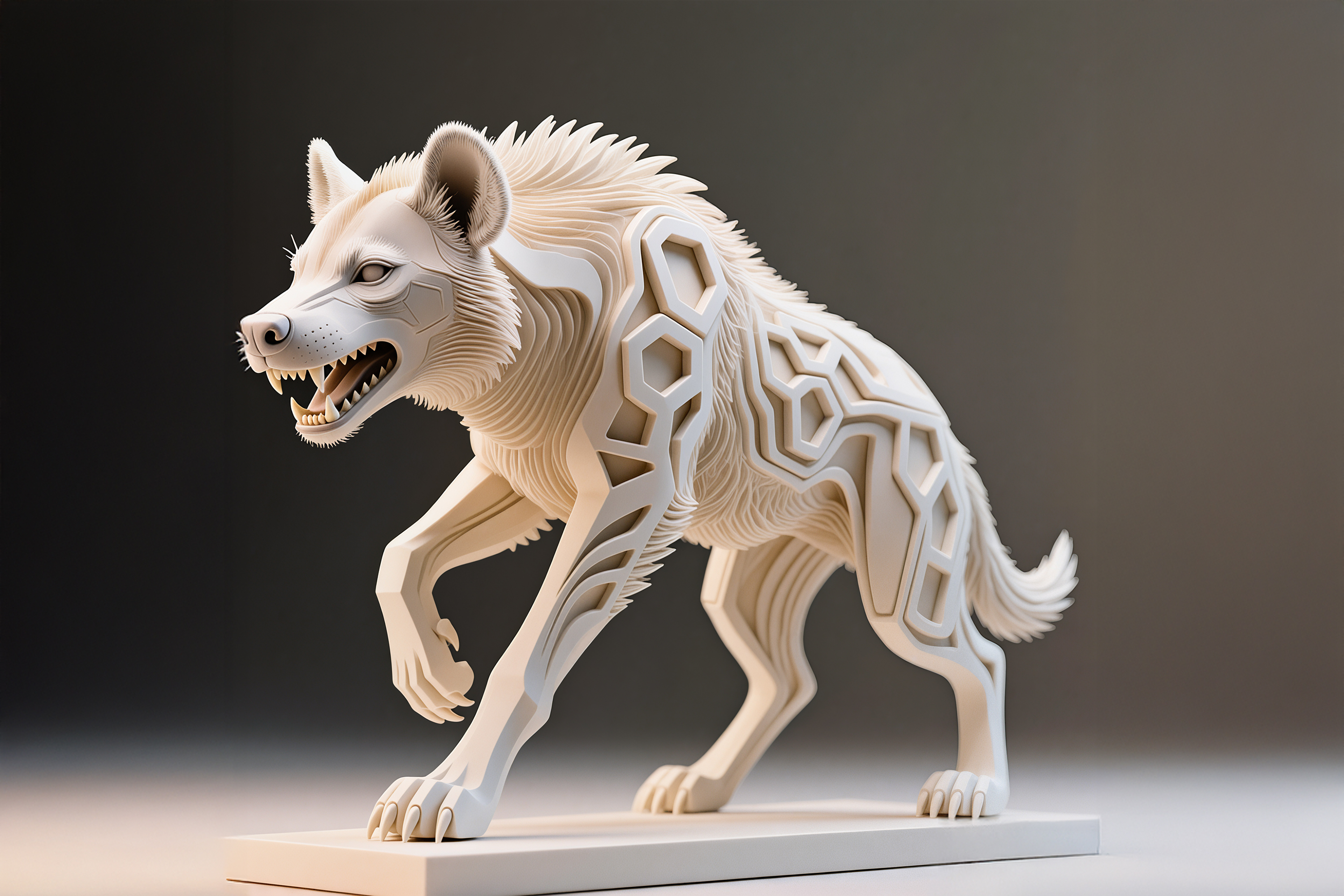 Hyiäne, Hexa Sculpture